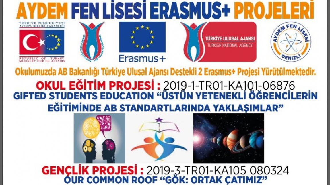 Okulumuzda AB Erasmus+ Programı Kapsamında Yürütülen Projeler